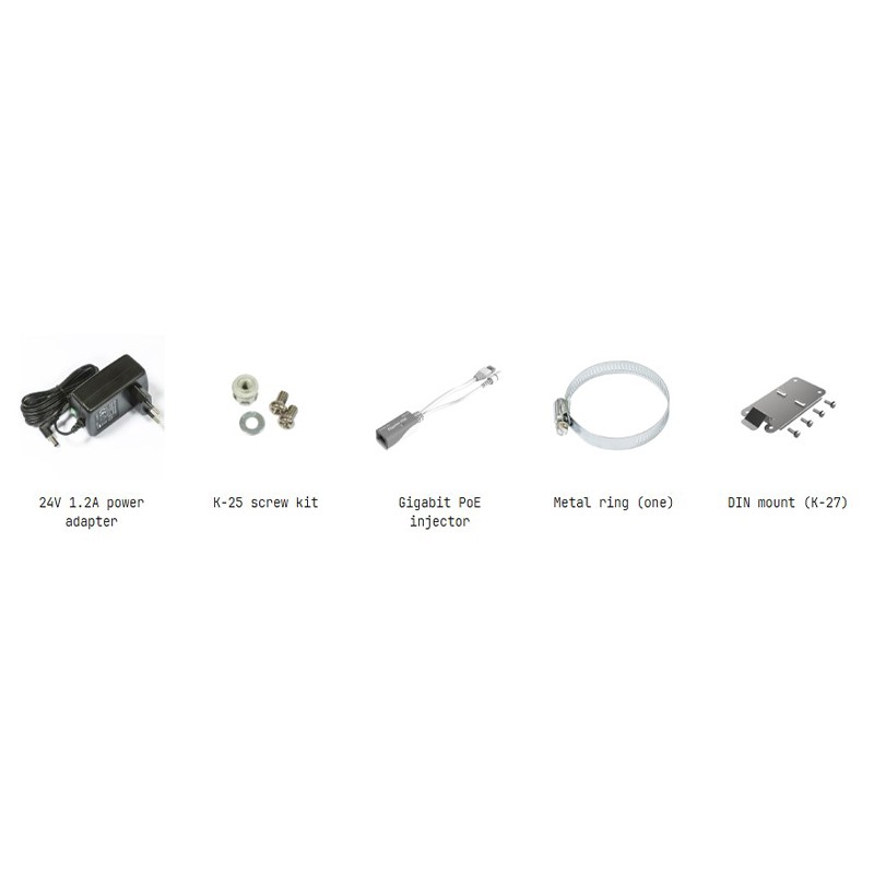 محتویات جعبه رادیو وایرلس میکروتیک مدل RB922UAGS-5HPacD-NM-NetMetal 5